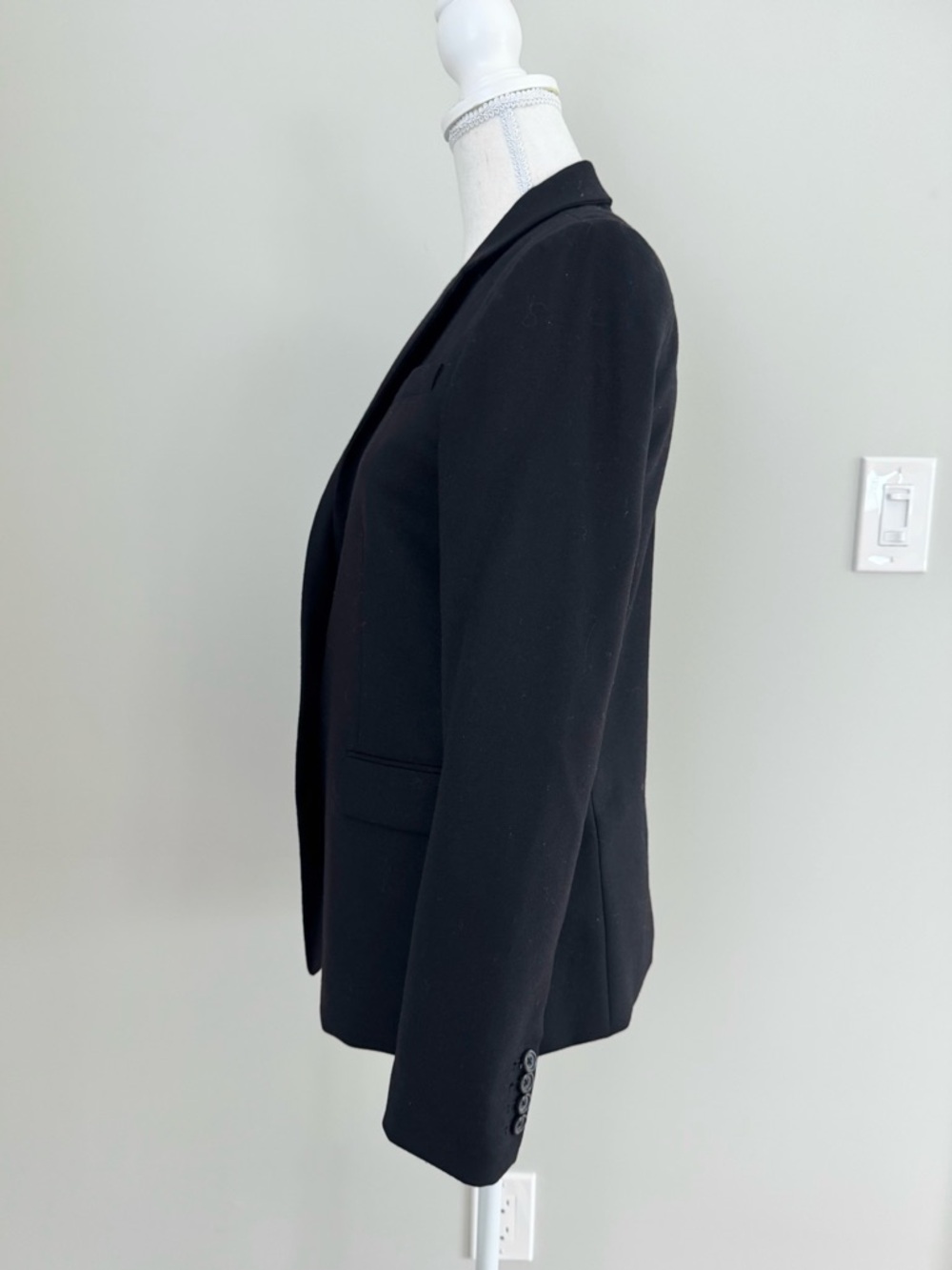 J Crew Regent Blazer Sz 4 Black - Picture 6 of 14